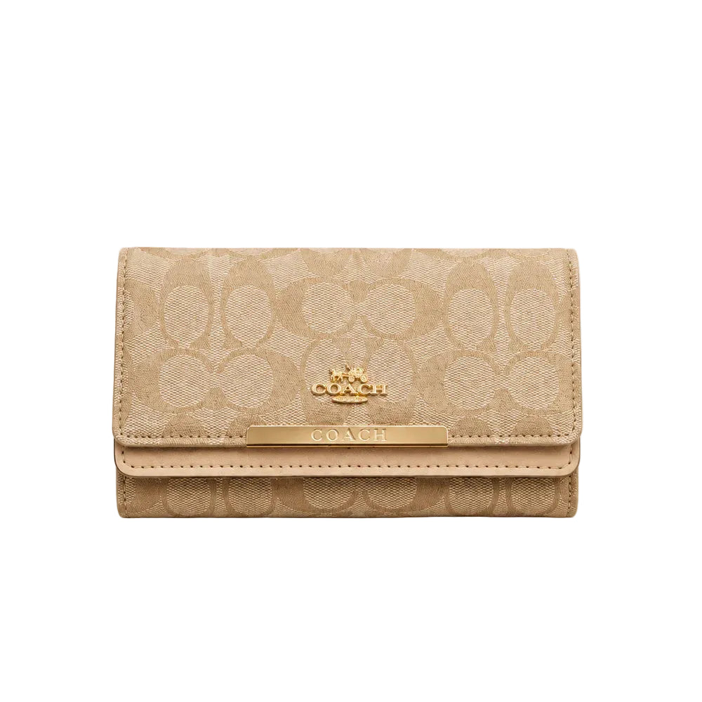 The Coach Slim trifold Wallets