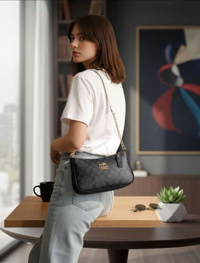 Teri faux-leather crossbody bag