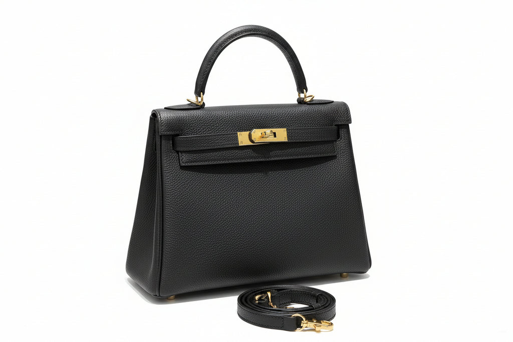 Black kelly bag