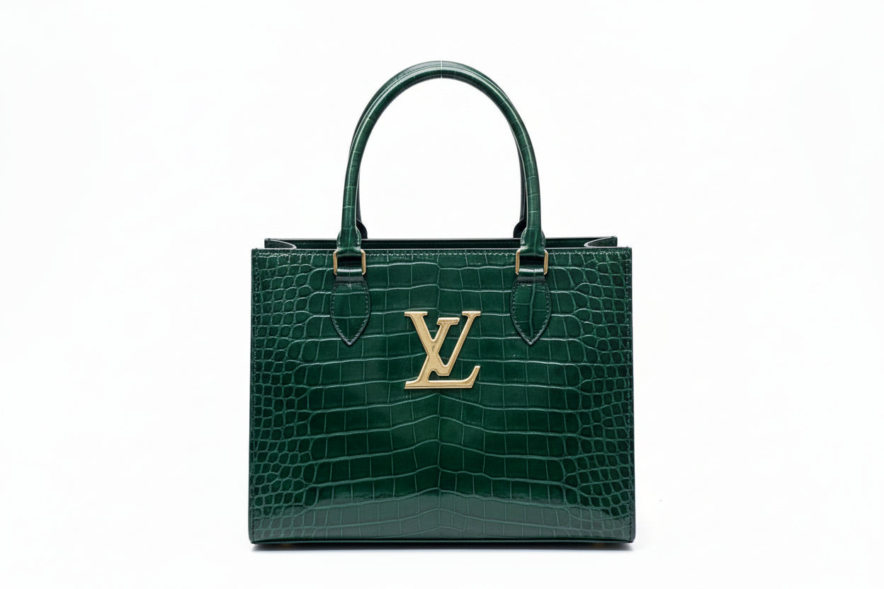 Premium Crocodile Hand Bag (1)