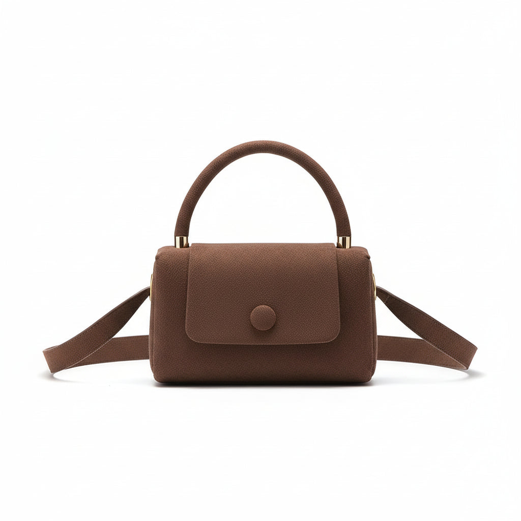 Mini Plush Crossbody Bag