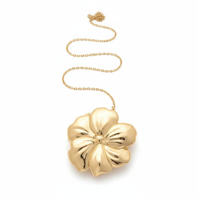 Avocado Bloom Metallic Bag