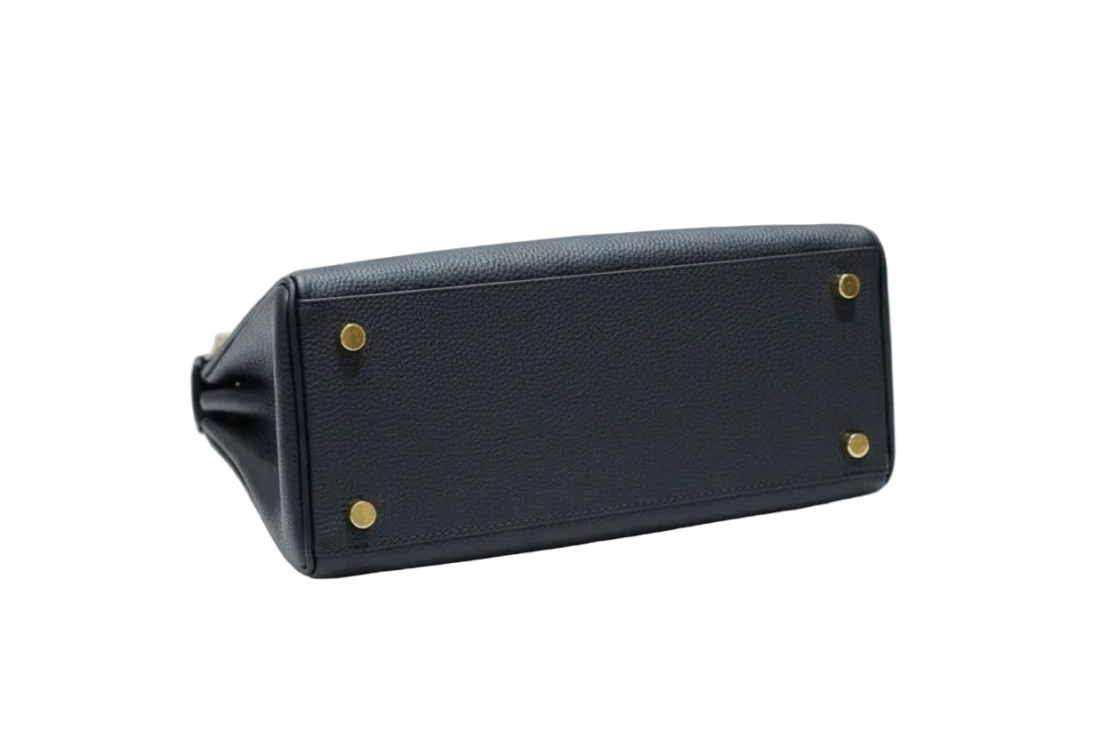 Black kelly bag