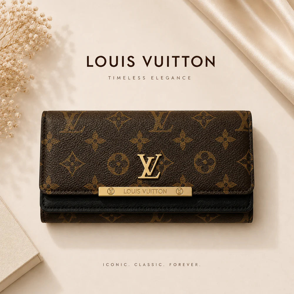 Long quilted Wallet