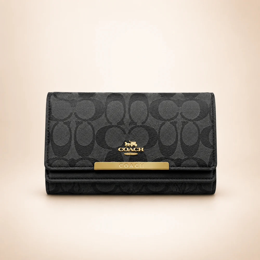 The Coach Slim trifold Wallets