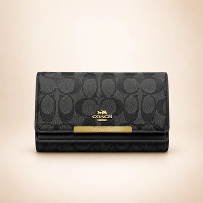 The Coach Slim trifold Wallets