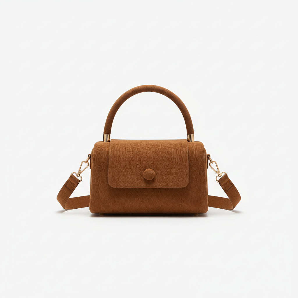 Mini Plush Crossbody Bag