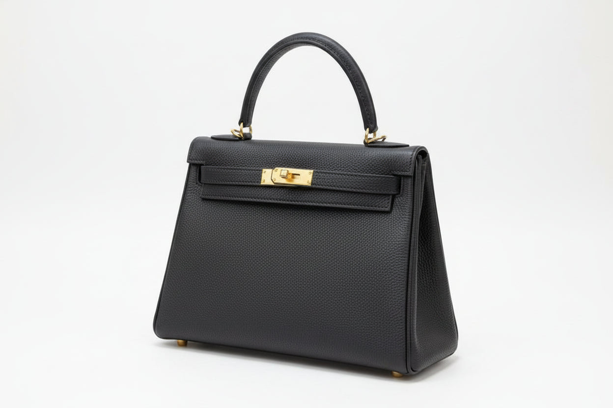 Black kelly bag