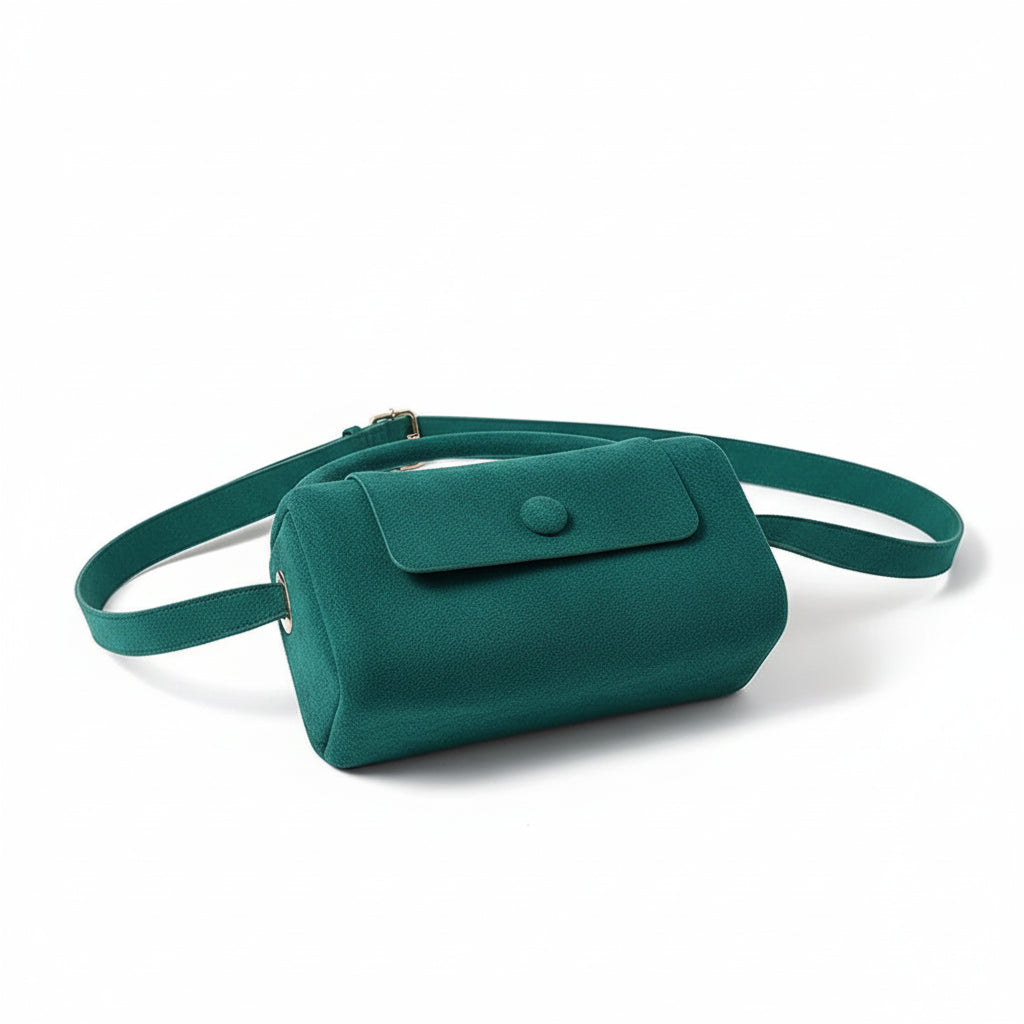 Mini Plush Crossbody Bag