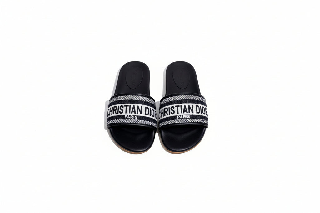 Dior slides (Embroidery)