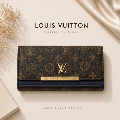 Long quilted Wallet