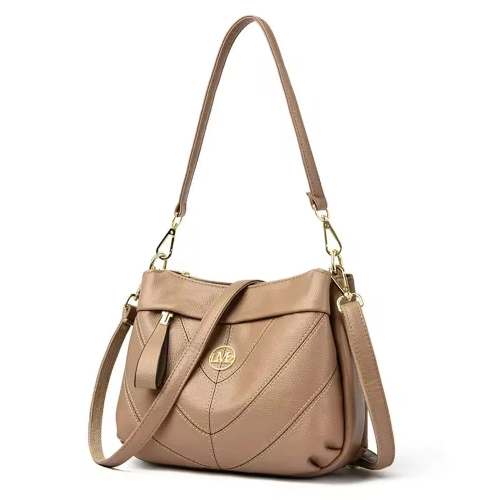 Triple Zip hobo Bag