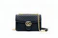 Luxe Emblem Chain Crossbody Bag