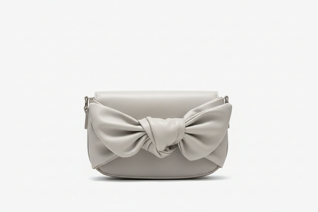 Blush Bow Crossbody Bag