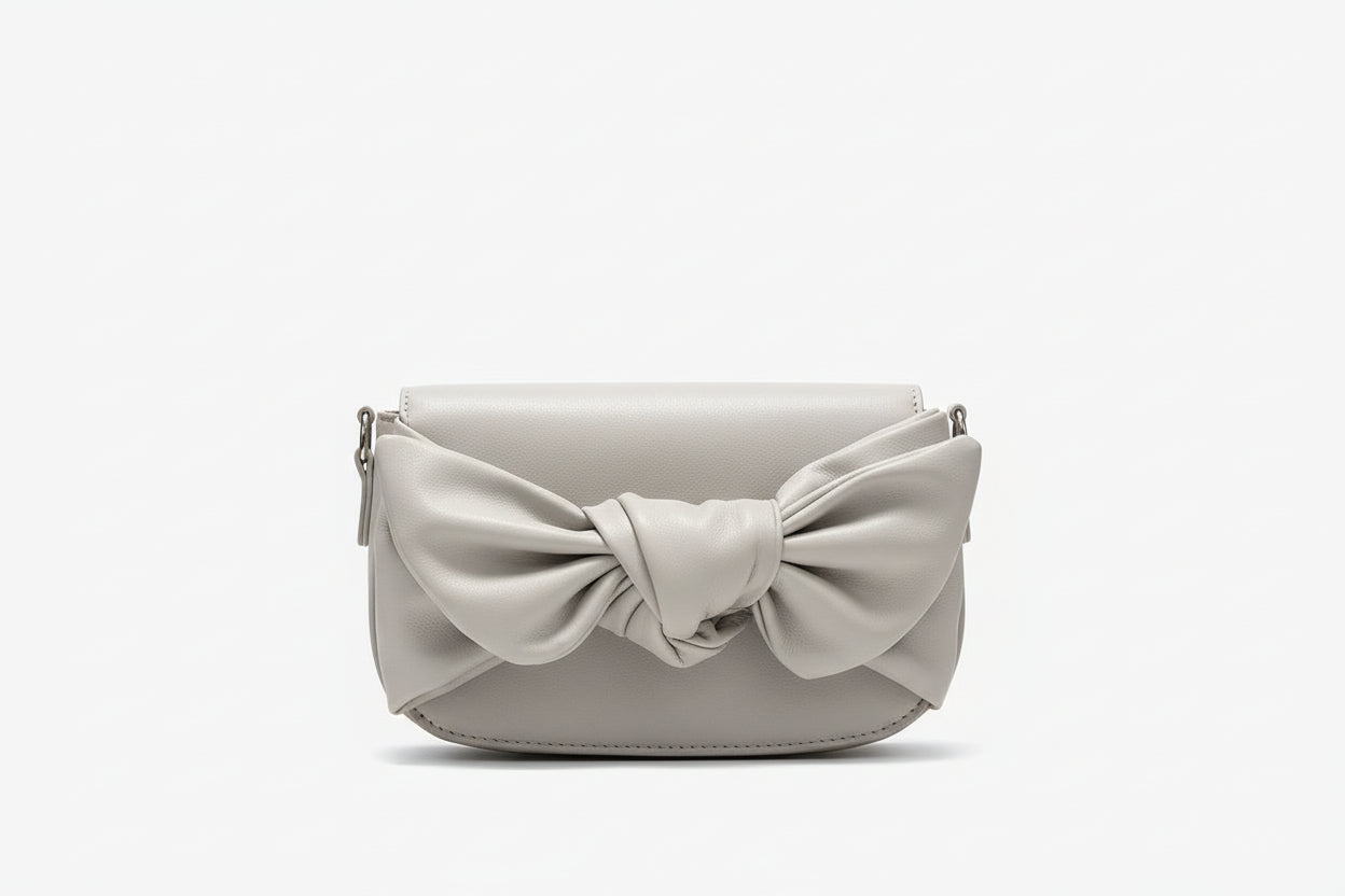 Blush Bow Crossbody Bag