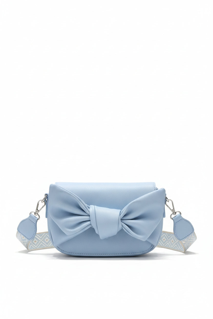 Blush Bow Crossbody Bag