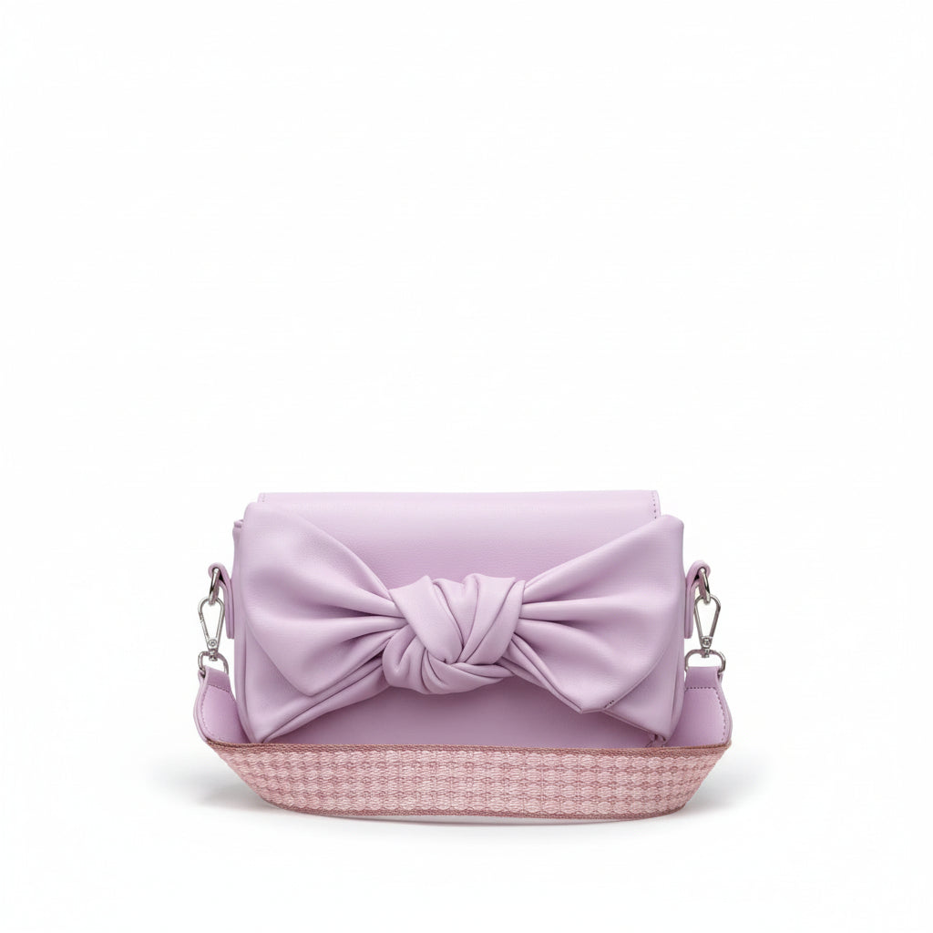 Blush Bow Crossbody Bag
