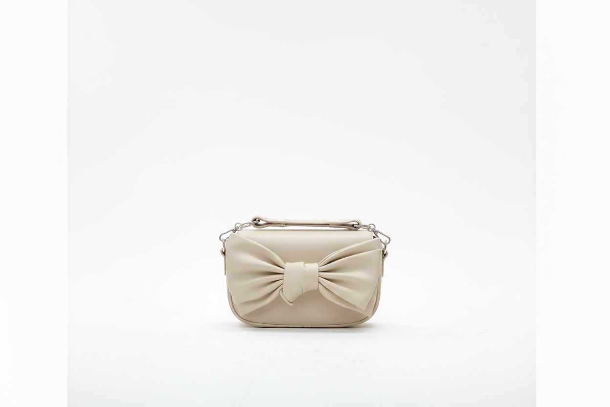 Blush Bow Crossbody Bag
