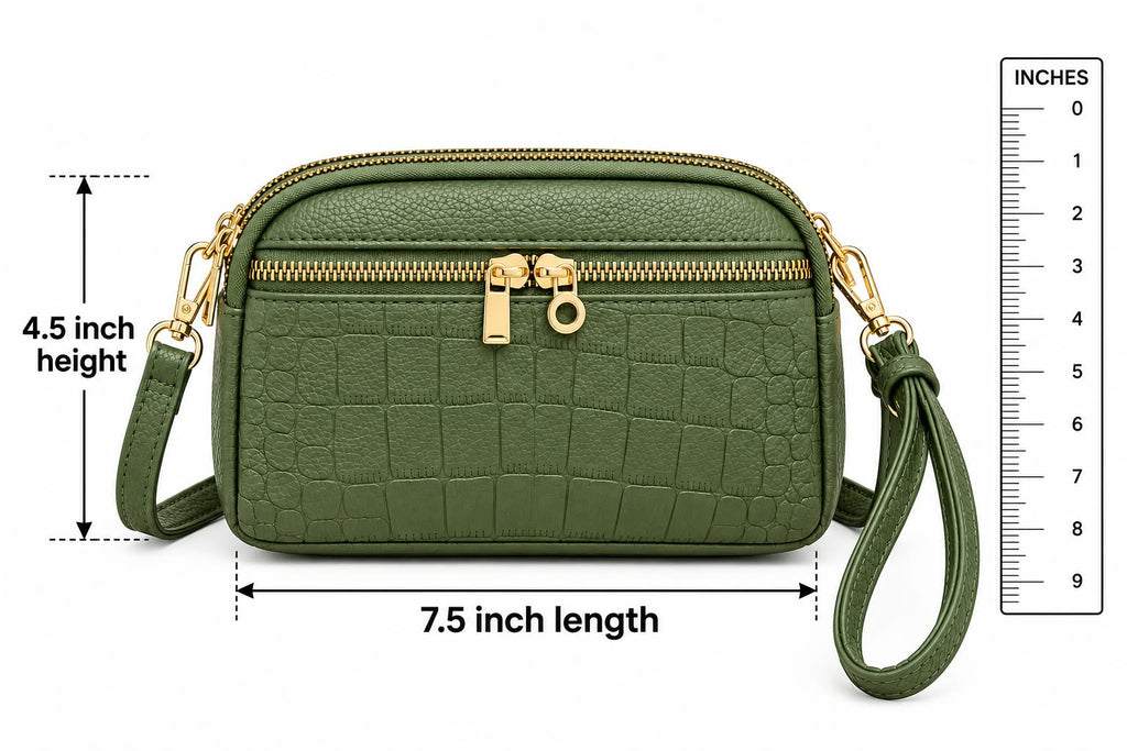 Croc Crossbody Bag